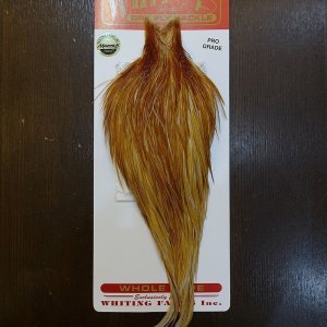 画像1: 【WHITING】ROOSTER Cape Pro Grade - Medium Ginger No.3