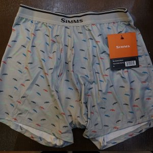 画像1: 【SIMMS】SIMMS BOXER - TROUT CRITTER STERLING(SALE)