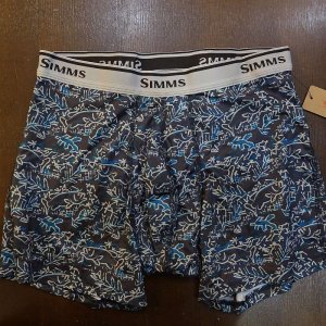 画像1: 【SIMMS】SIMMS BOXER BRIEF - FISH GRASS(SALE)