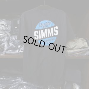 画像2: 【SIMMS】Quality Built TEE - BLACK(SALE)