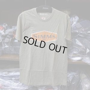 画像2: 【SIMMS】SIMMS LOGO FRAME T-SHIRT(SALE)