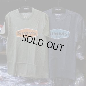 画像1: 【SIMMS】SIMMS LOGO FRAME T-SHIRT(SALE)