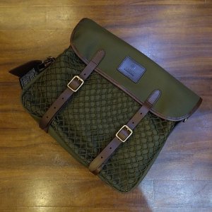 画像1: 【HARDY】TROUT FISHER BAG - JAPAN LIMITED Olive/DK BROWN