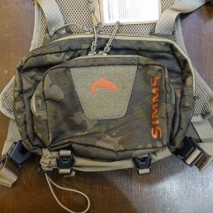 画像3: 【SIMMS】Tributary Hybrid Chest Pack - Regiment Camo Olive Drab