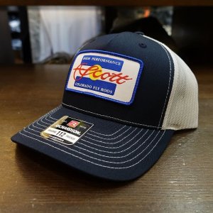 画像1: 【Scott】COLORADO PATCH NAVY MESH HAT