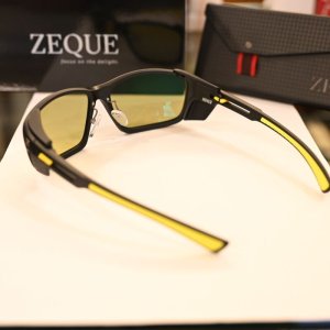 画像3: 【Zeque】HOVER F-1978 MATTE BLACK/ YELLOW (EASE GREEN/ BLUE MIRROR)