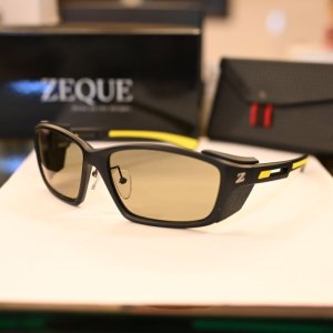 画像1: 【Zeque】HOVER F-1979 MATTE BLACK/ YELLOW (TRUEVIEW SPORT)