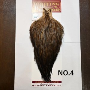 画像4: 【WHITING】Coq de Leon ROOSTER CAPE - Speckled Badger