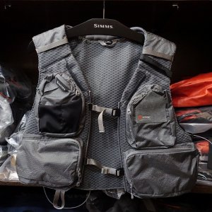 画像1: 【SIMMS】FLYWEIGHT VEST - SMOKE #US-L/XL(USED)