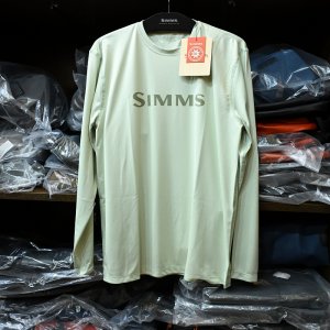 画像1: 【SIMMS】TECH TEE - LIGHT GREEN(SALE)