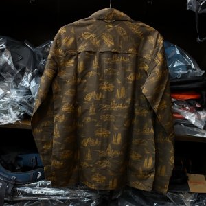 画像2: 【SIMMS】Guide Shirt - hickory mayfly print