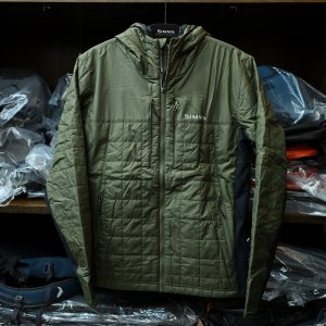 画像1: 【SIMMS】FALL RUN HYBRID HOODY - LODEN