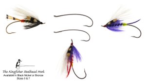 画像1: 【Aqua Flies】Kingfisher Steelhead Hook