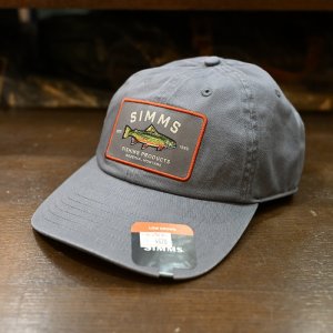 画像1: 【SIMMS】SINGLE HAUL CAP - GUNMETAL TROUT