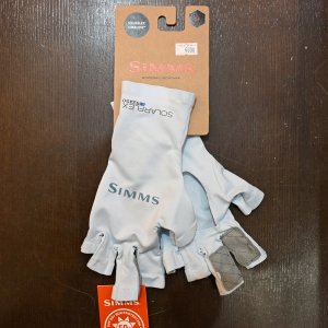 画像1: 【SIMMS】Solarflex Sun Glove - BIMINI BLUE