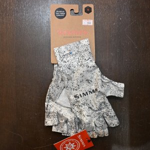 画像1: 【SIMMS】Solarflex Half-Finger Sunglove - BACK EDDY WHITE