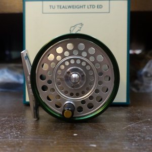 画像1: 【HARDY】Limited Edition Trout Unlimited Tealweight Fly Reel