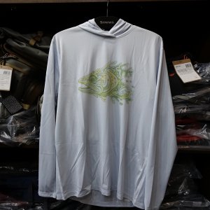 画像1: 【SIMMS】Tech Hoody - BIMINI TROUT HEAD