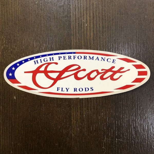 画像1: 【Scott】American Oval Decal (1)