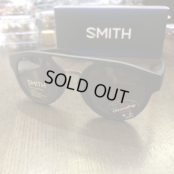 画像1: 【SMITH】Range Matte Black - ChromaPop Polarized Gray Green (1)