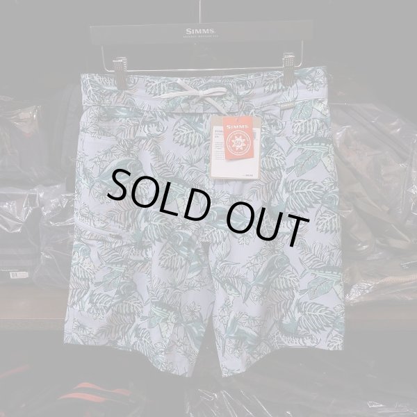 画像1: 【SIMMS】SEAMOUNT BOARD SHORTS - SLAMDOWN STEEL BLUE(SALE) (1)