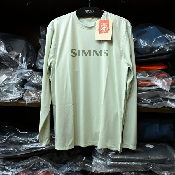 画像1: 【SIMMS】TECH TEE - LIGHT GREEN(SALE) (1)