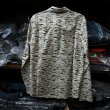 画像2: 【SIMMS】Challenger LS Shirt - SAND Riverbed Print (2)