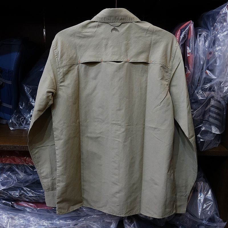 Simms Guide LS Shirt ロングスリーブ オリーブ US-S M-